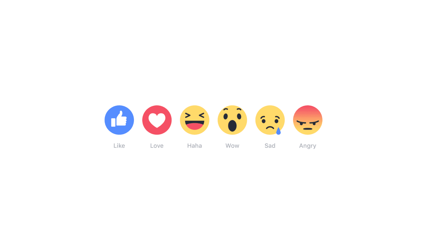 facebook reactions