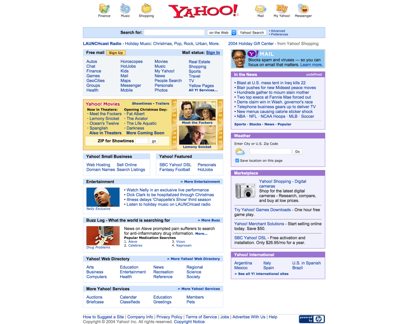 Yahoo 2004