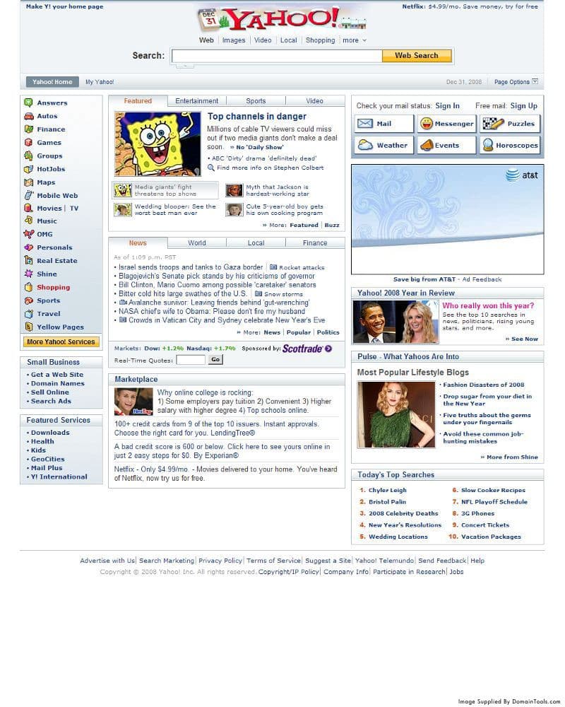 Yahoo 2008